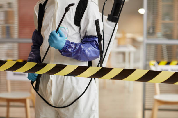 Professional Blood Cleanup technician working in Jarrell, TX